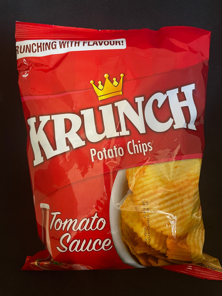 Krunch Chips Tomato 125g Bag Boerewors NZ