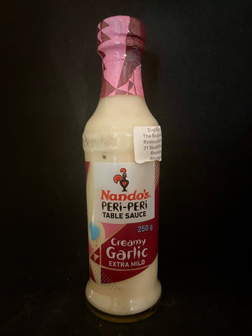 Nando’s Creamy Garlic Extra Mild Sauce 250g
