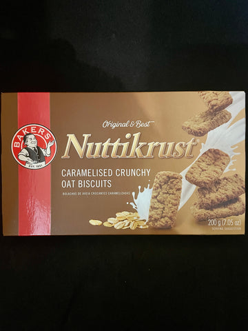 Bakers Nuttikrust Biscuits 200g