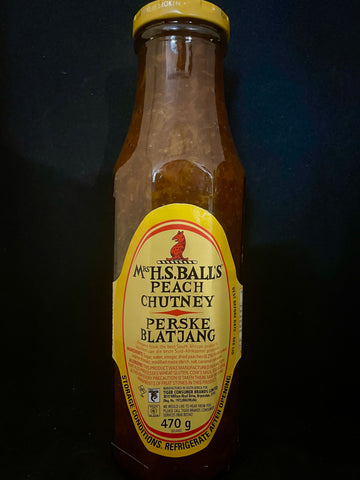 Mrs Balls Chutney Peach 470g