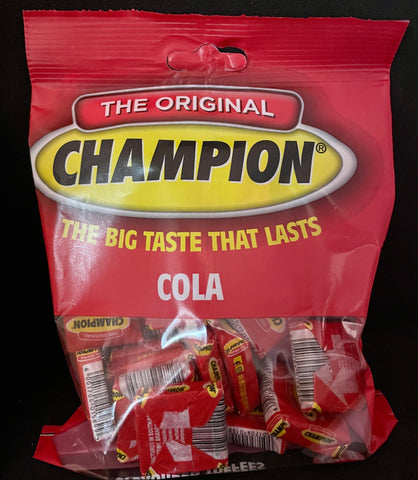 Champion Toffee Medium Prepacks - Cola 150g