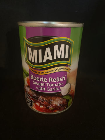 Miami Boerie Relish - Garlic 450g