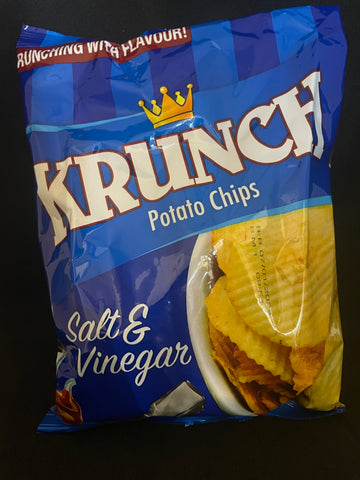 Krunch Chips - Salt & Vinegar 125g