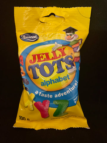 Beacon Jelly Tots - Lick & Learn Alphabets 100g