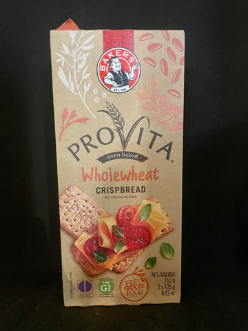 Bakers Provita Wholewheat Crispbread 250g