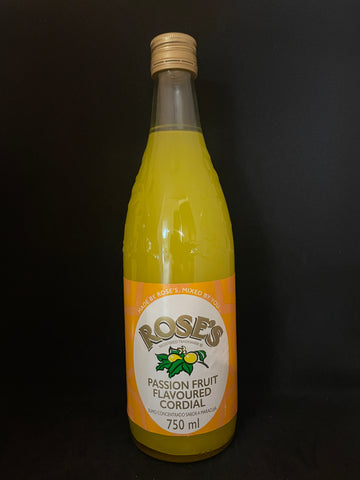 Roses Passionfruit Concentrate 750ml