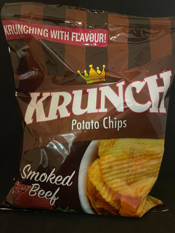Krunch Chips - Smoked Beef 125g Bag