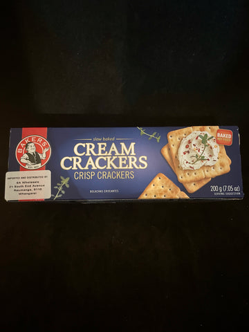 Bakers Cream Crackers 200g