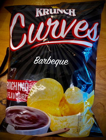 Krunch Chips - BBQ 125g Bag
