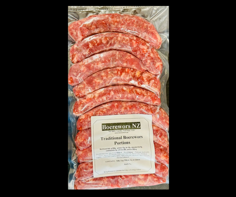 Traditional Boerewors Portions +/- 1kg