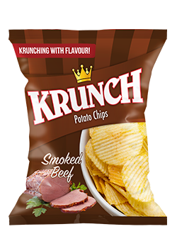 Krunch Chips - Smoked Beef 125g Bag