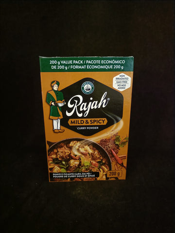 Rajah Curry Powder - Mild & Spicy 200g