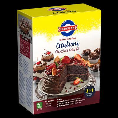 Snowflake Creations - Chocolate Cake Kit 800g