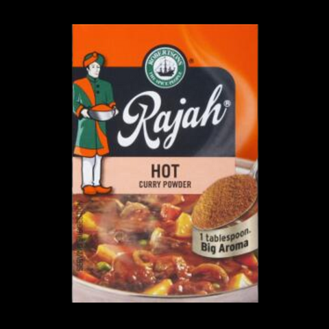 Curry Powder Rajah Hot 50g