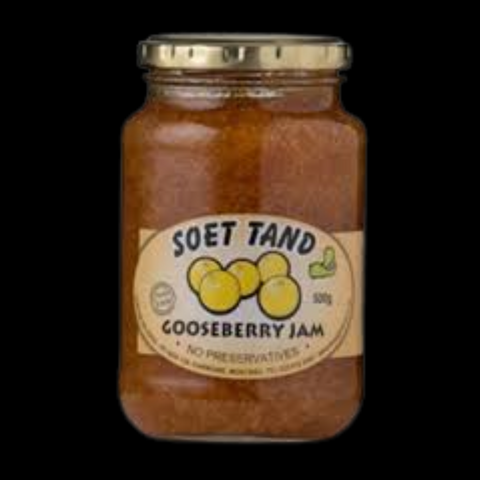 Soet Tand Jams - Gooseberry 500g Jar