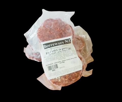 Beef Patties (6 pack)