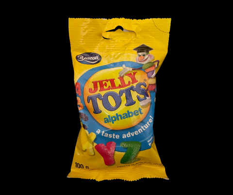 Beacon Jelly Tots - Lick & Learn Alphabets 100g