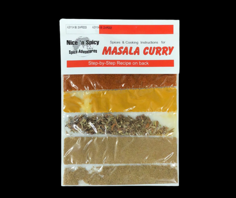 Nice & Spicy - Masala Curry Spice (with recipe on back)