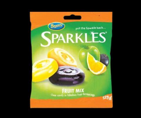 Sparkles Sweets - Mixed Fruit 125g