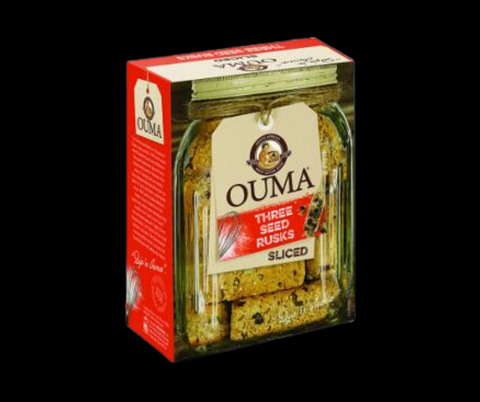 Ouma Rusks Three Seed 450g - Sliced