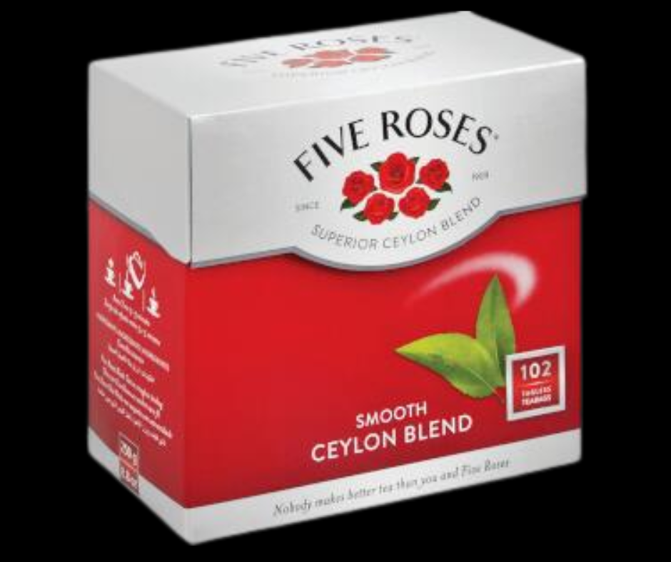5 Roses Tea 102's (RED) – Boerewors NZ