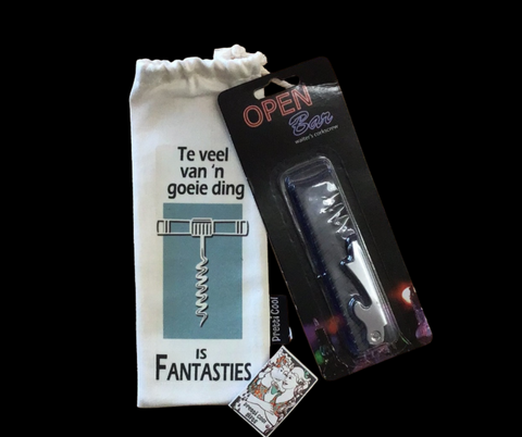 Joy Full Bottle Opener and Bag - Te Veel