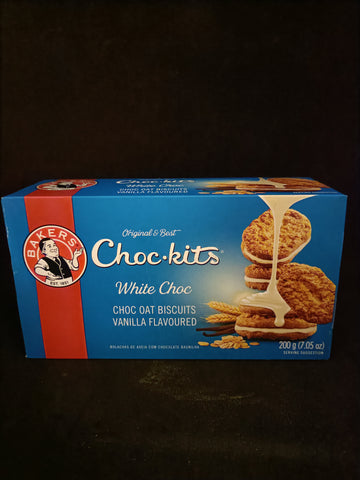 Choc-Kits White Chocolate Biscuits - 200g