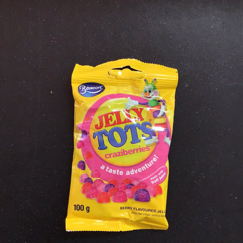 Jelly Tots Craziberries 100g