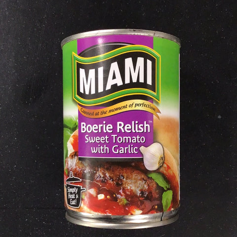 Miami Boerie Relish - Garlic 450g