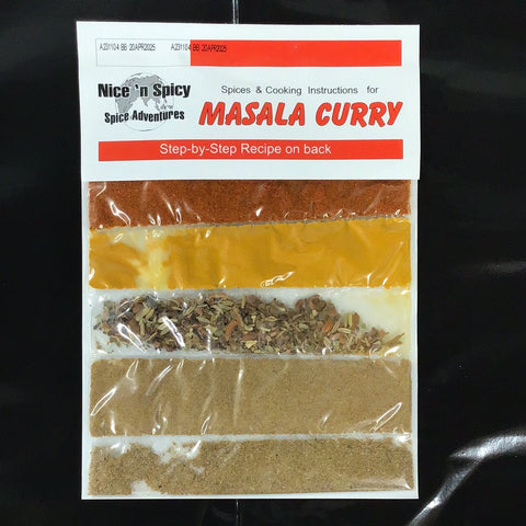 Nice & Spicy - Masala Curry Spice (with recipe on back)