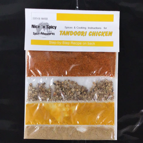 Nice ‘n Spicy - Tandoori Chicken Spice (with recipe on back) (BB 31 Dec 2022)