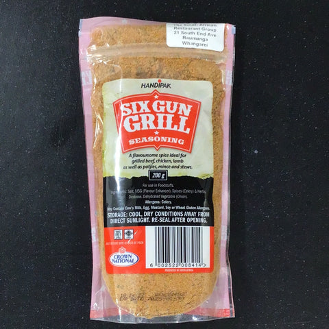 Crown National - Six Gun Grill Spice 200g