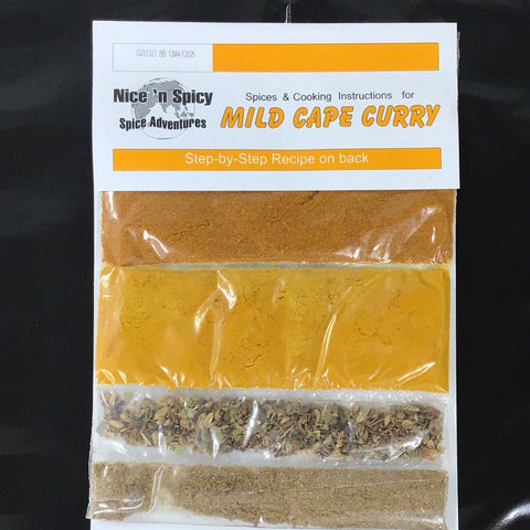 Nice ‘n Spicy - Mild Cape Curry Spice (with recipe on back)