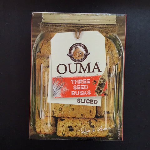 Ouma Rusks Three Seed 450g - Sliced