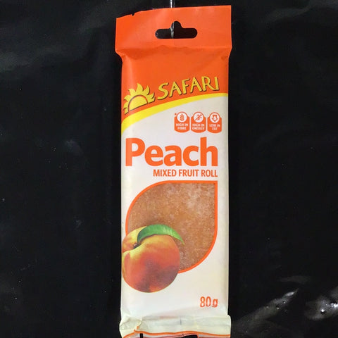 Safari Fruit Roll Peach 80g