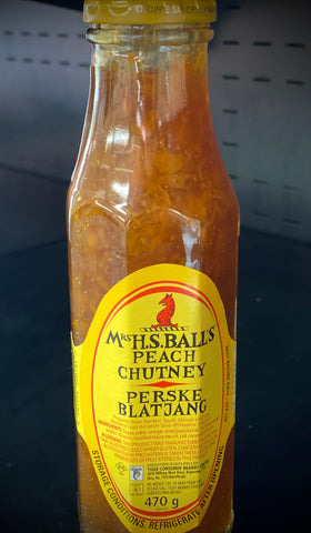 Mrs Balls Chutney Peach 470g