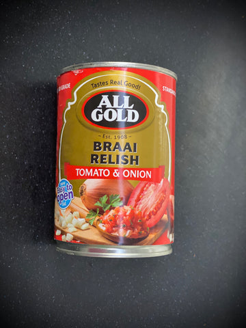 All Gold Braai Relish Tin 410g