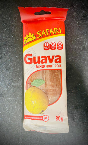 Safari Fruit Roll Guava 80g