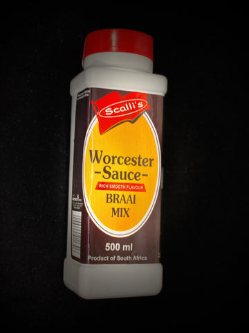 Scalli’s Worcester Sauce Braai Mix 500ml