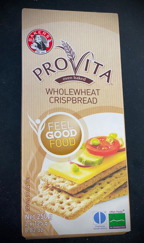 Bakers Provita Wholewheat Crispbread 250g