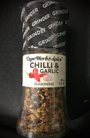 Cape Herb Chilli & Garlic Grinder 40g