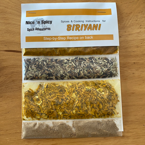 Nice & Spicy - Biriyani Spice (with recipe on back)