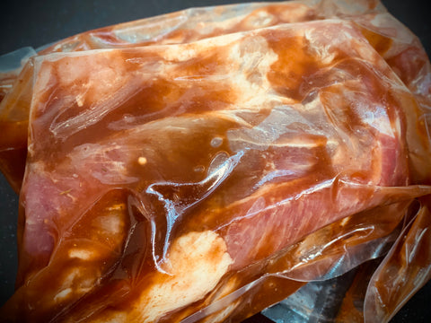 Pork Spare Ribs - Marinated 1.2kg