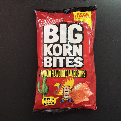 Willards Big Korn Bites 120g - Tomato