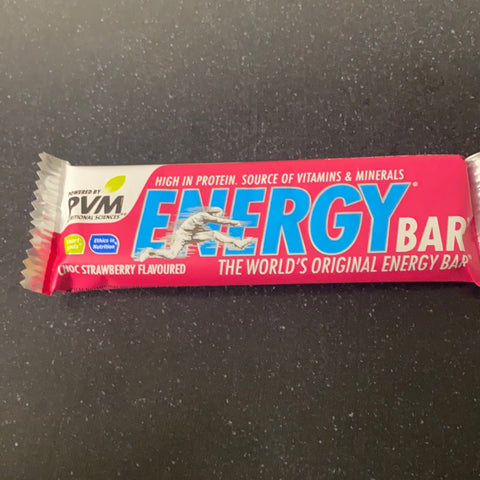 Energy Bar Choc/Strawberry 45g