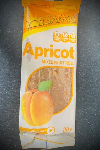 Safari Fruit Roll Apricot 80g